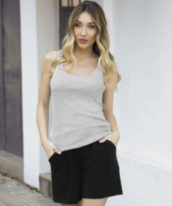 26735 Conjunto con camiseta de ribb y short de rústico
